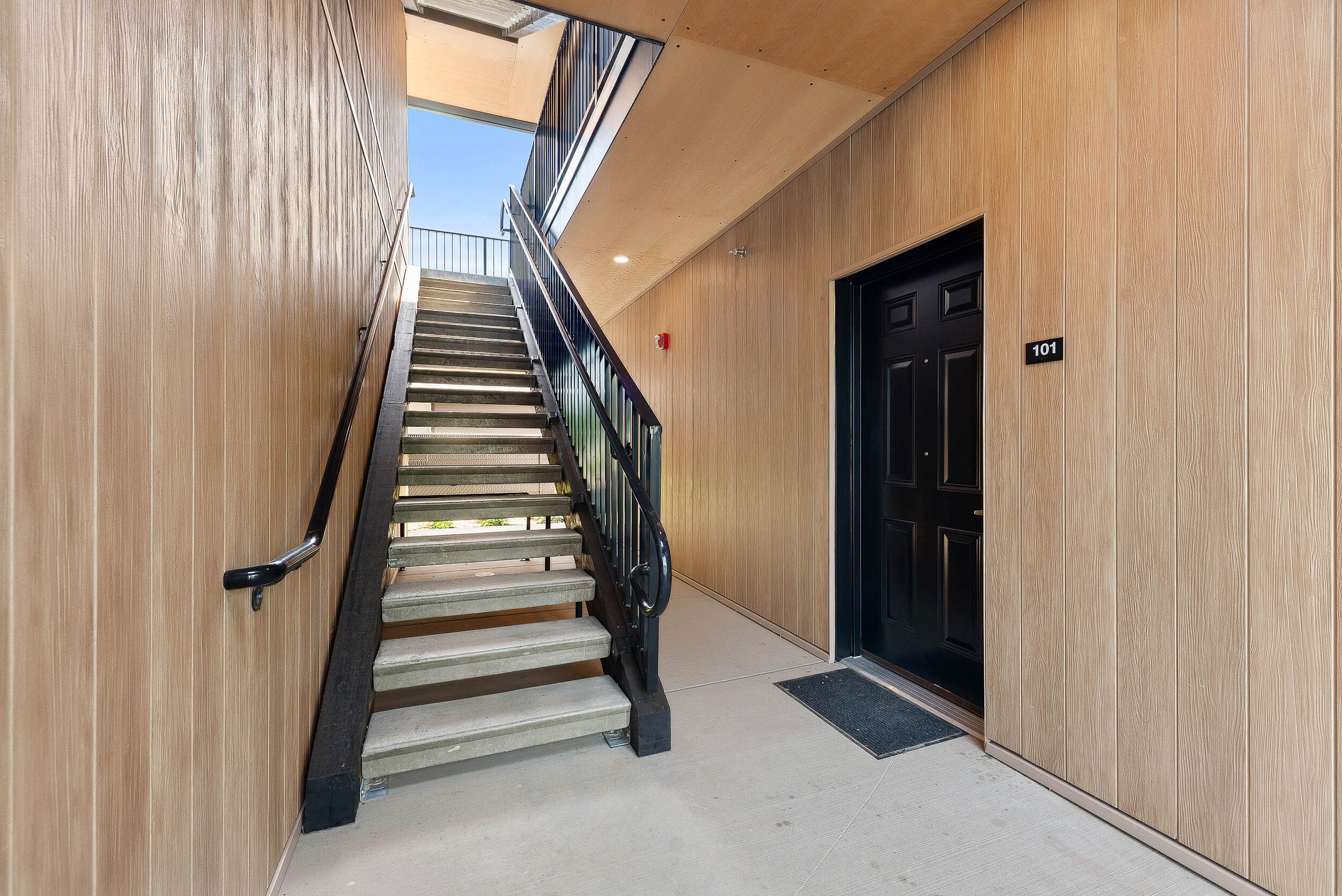 Gonzaga Student Housing stairs