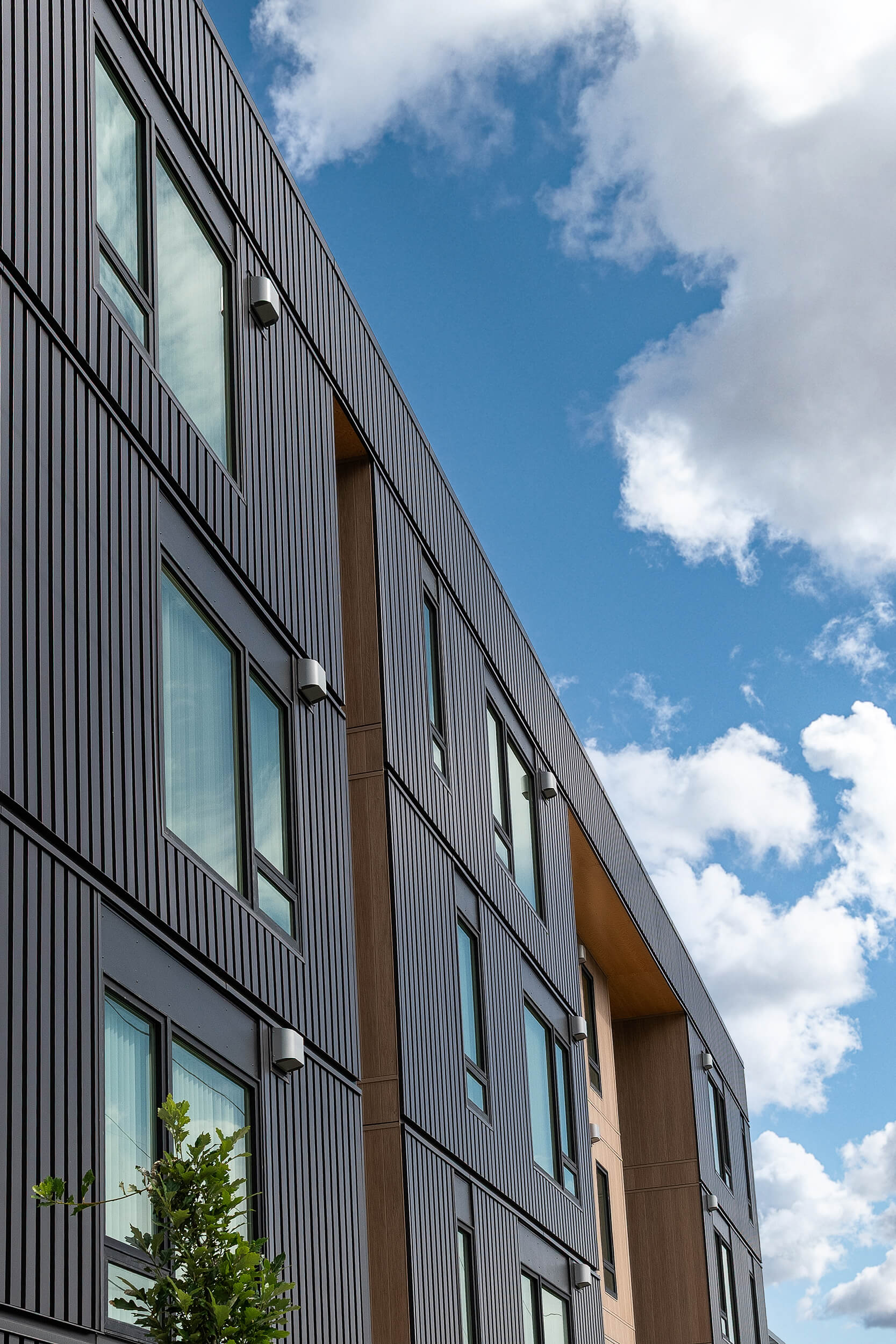 Gonzaga Student Housing facade details