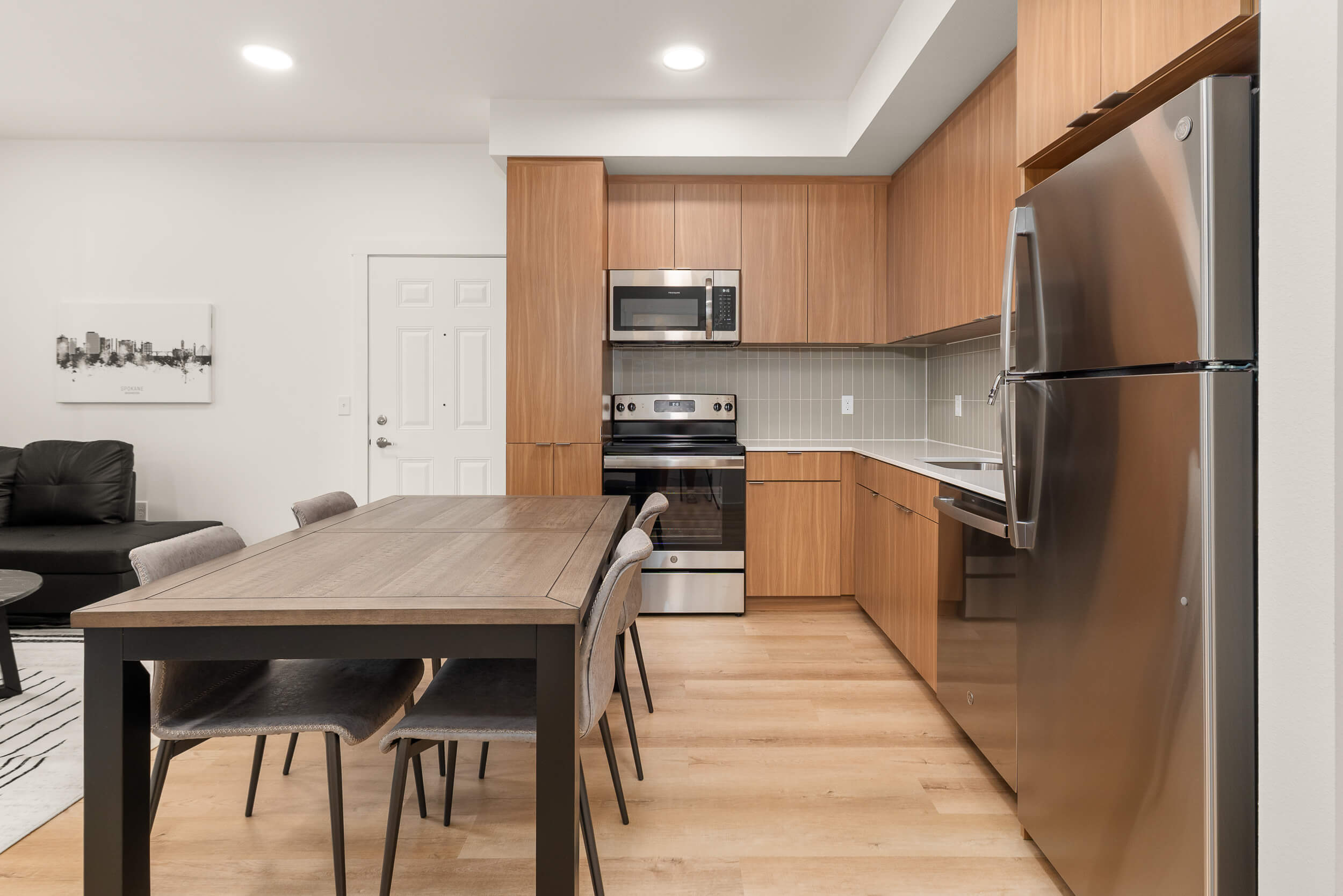 Gonzaga Student Housing kitchen